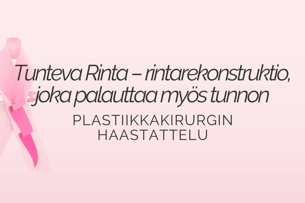 Tunteva Rinta  rintarekonstruktio, joka palauttaa mys tunnon