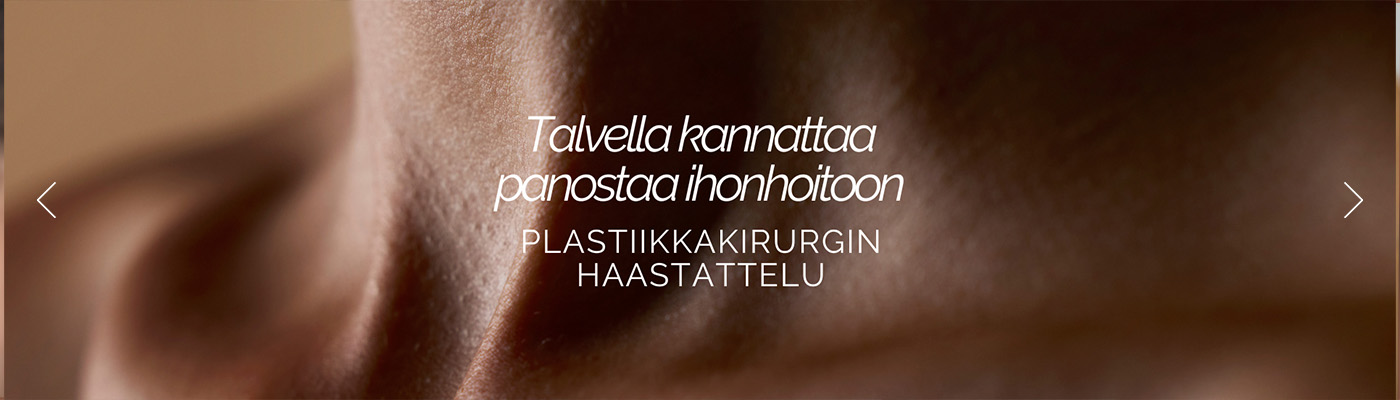 Talvella kannattaa panostaa ihonhoitoon