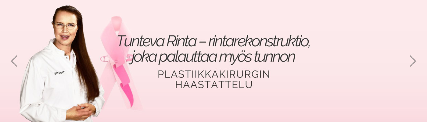 Tunteva Rinta – rintarekonstruktio, joka palauttaa myös tunnon